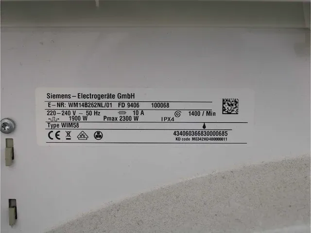 Iq100 isensoric a+++ wasmachine & siemens iq300 isensoric selfcleaning condenser droger - afbeelding 5 van  8