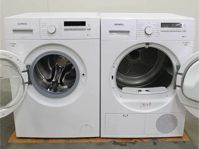 Iq100 isensoric a+++ wasmachine & siemens iq500 droger - afbeelding 2 van  8