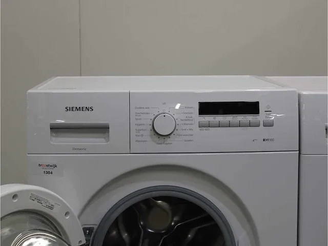 Iq100 isensoric a+++ wasmachine & siemens iq500 droger - afbeelding 3 van  8