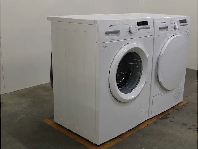 Iq100 isensoric a+++ wasmachine & siemens iq500 droger - afbeelding 4 van  8