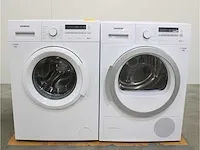 Iq100 wasmachine & bosch iq300 isensoric selfcleaning condenser droger