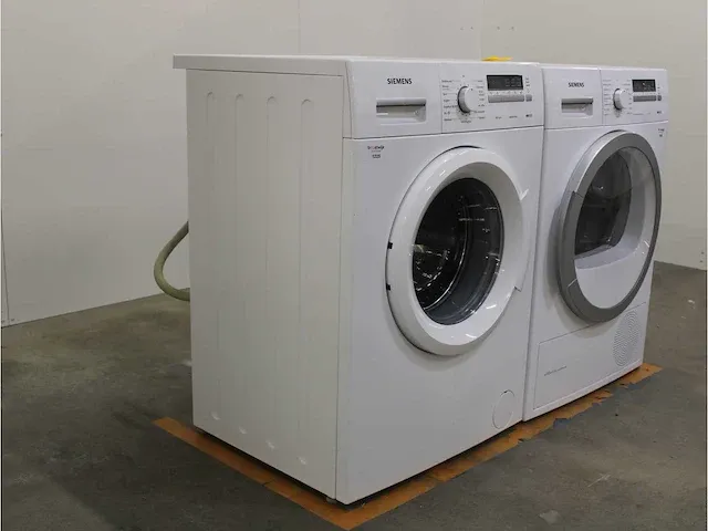 Iq100 wasmachine & bosch iq300 isensoric selfcleaning condenser droger - afbeelding 4 van  8