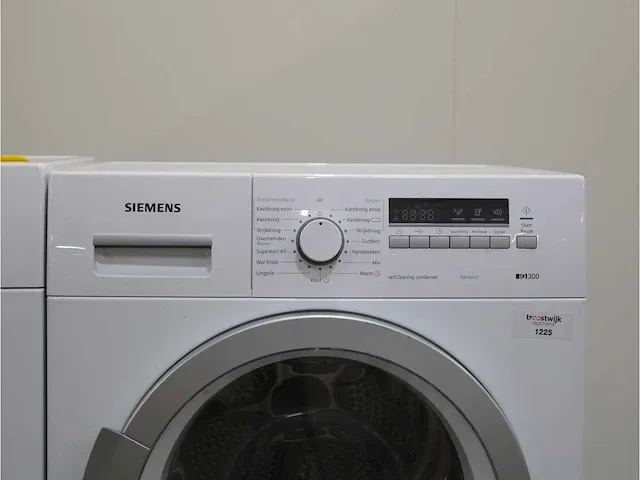 Iq100 wasmachine & bosch iq300 isensoric selfcleaning condenser droger - afbeelding 6 van  8