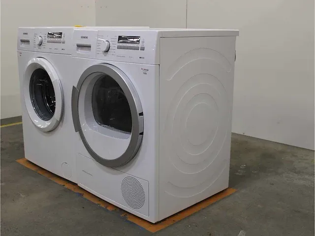 Iq100 wasmachine & bosch iq300 isensoric selfcleaning condenser droger - afbeelding 7 van  8