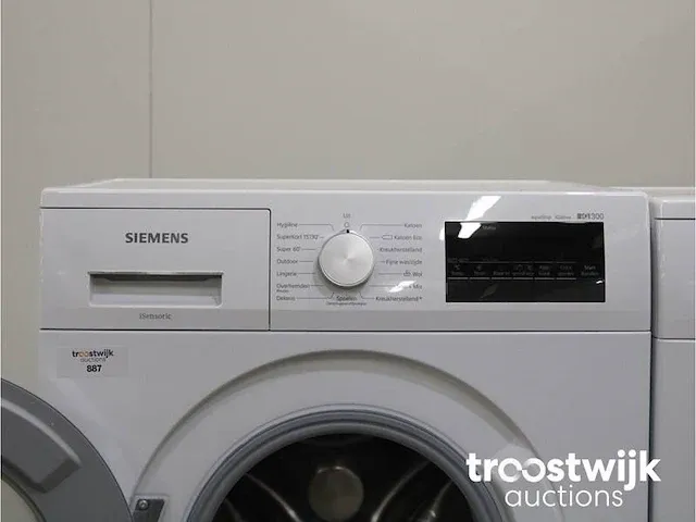 Iq300 isensoric aquastop iqdrive wasmachine & siemens iq500 isensoric bestcollection droger - afbeelding 3 van  8