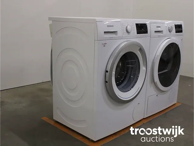 Iq300 isensoric aquastop iqdrive wasmachine & siemens iq500 isensoric bestcollection droger - afbeelding 4 van  8