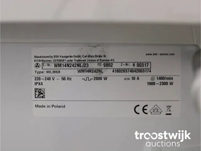 Iq300 isensoric aquastop iqdrive wasmachine & siemens iq500 isensoric bestcollection droger - afbeelding 5 van  8