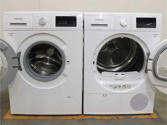 Iq300 isensoric iqdrive wasmachine & siemens iq300 isensoric droger - afbeelding 2 van  8