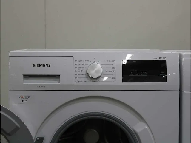 Iq300 isensoric iqdrive wasmachine & siemens iq300 isensoric droger - afbeelding 3 van  8
