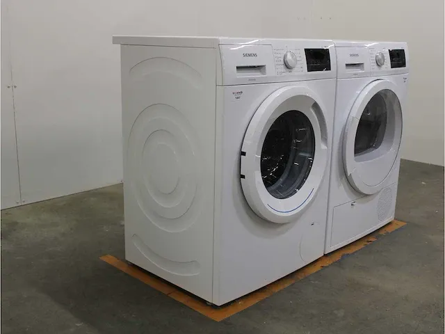 Iq300 isensoric iqdrive wasmachine & siemens iq300 isensoric droger - afbeelding 4 van  8