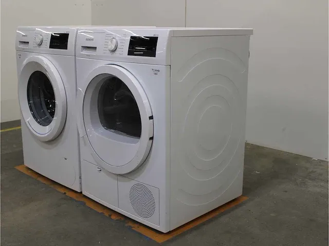 Iq300 isensoric iqdrive wasmachine & siemens iq300 isensoric droger - afbeelding 7 van  8