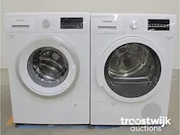 Iq300 isensoric iqdrive wasmachine & siemens iq500 isensoric bestcollection droger - afbeelding 1 van  8