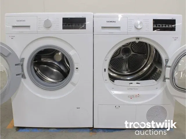 Iq300 isensoric iqdrive wasmachine & siemens iq500 isensoric bestcollection droger - afbeelding 2 van  8