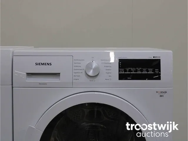 Iq300 isensoric iqdrive wasmachine & siemens iq500 isensoric bestcollection droger - afbeelding 6 van  8