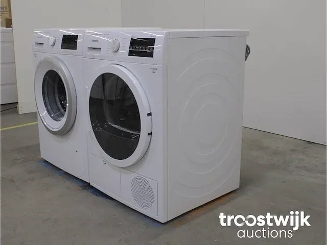 Iq300 isensoric iqdrive wasmachine & siemens iq500 isensoric bestcollection droger - afbeelding 7 van  8