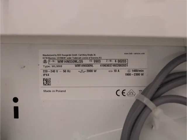 Iq300 isensoric iqdrive wasmachine & siemens iq500 isensoric droger - afbeelding 5 van  8