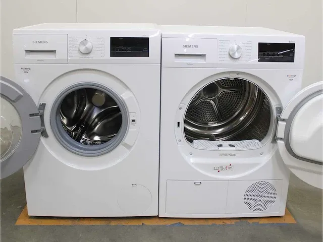 Iq300 isensoric wasmachine & siemens iq300 isensoric droger - afbeelding 2 van  8