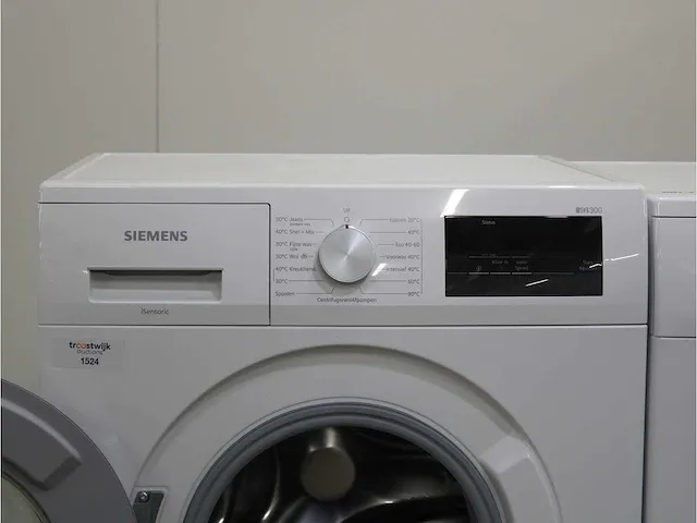 Iq300 isensoric wasmachine & siemens iq300 isensoric droger - afbeelding 3 van  8