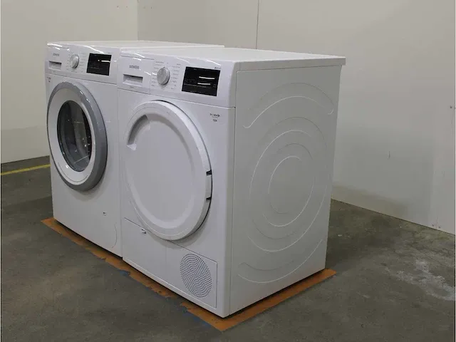 Iq300 isensoric wasmachine & siemens iq300 isensoric droger - afbeelding 7 van  8