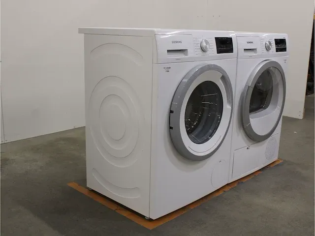Iq300 isensoric wasmachine & siemens iq500 isensoric droger - afbeelding 4 van  8