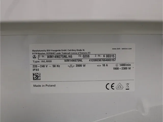 Iq300 isensoric wasmachine & siemens iq500 isensoric droger - afbeelding 5 van  8