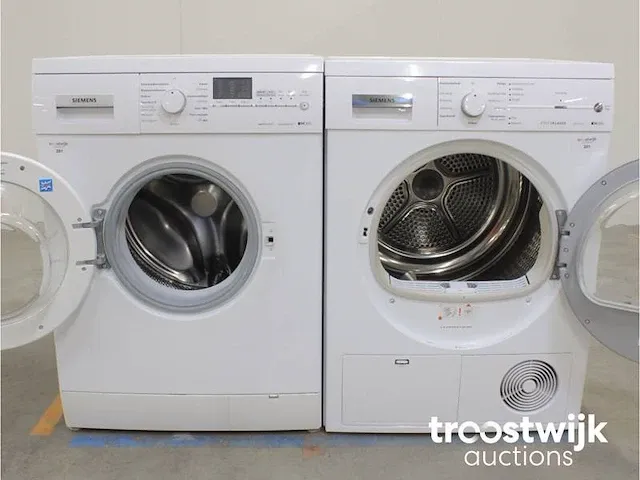 Iq300 varioperfect wasmachine & siemens iq300 isensoric extraklasse droger - afbeelding 2 van  8