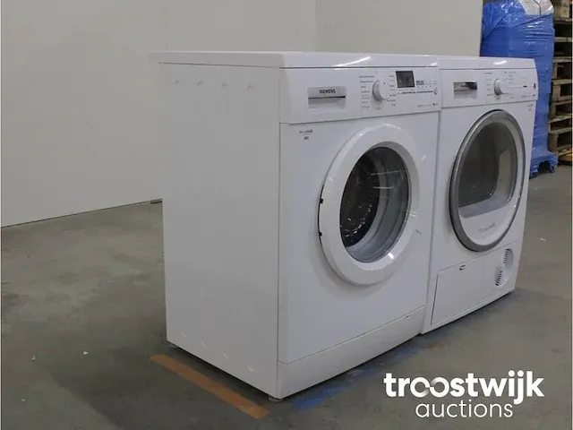 Iq300 varioperfect wasmachine & siemens iq300 isensoric extraklasse droger - afbeelding 4 van  8