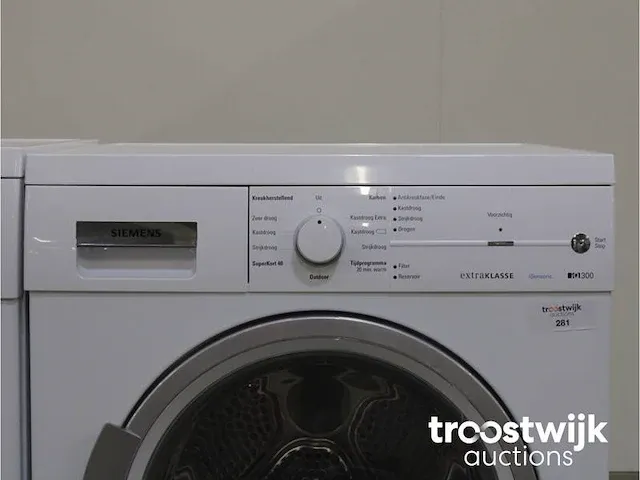 Iq300 varioperfect wasmachine & siemens iq300 isensoric extraklasse droger - afbeelding 6 van  8