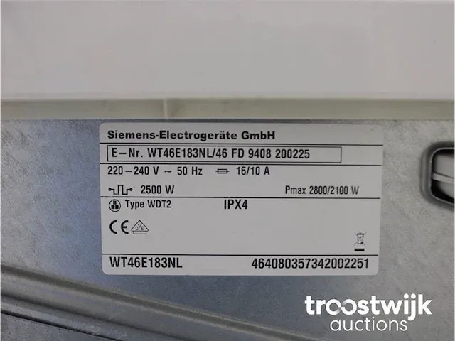 Iq300 varioperfect wasmachine & siemens iq300 isensoric extraklasse droger - afbeelding 8 van  8