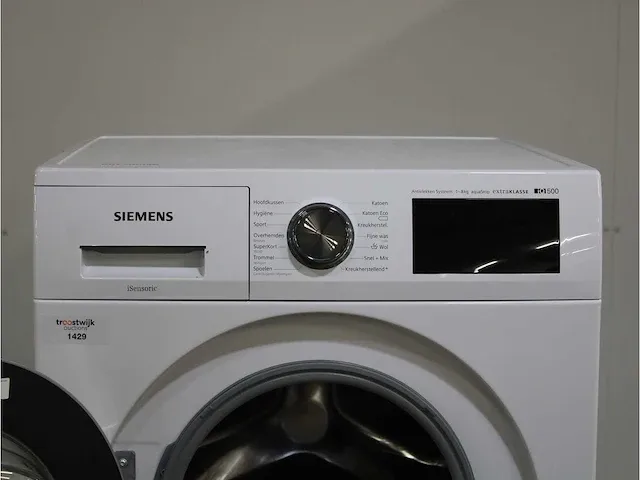Iq500 isensoric aquastop extraklasse wasmachine - afbeelding 3 van  6
