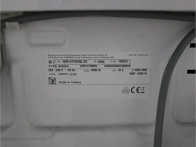 Iq500 isensoric aquastop extraklasse wasmachine - afbeelding 5 van  6