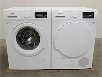 Iq500 isensoric aquastop iqdrive wasmachine & siemens iq300 isensoric droger