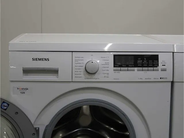 Iq500 isensoric aquastop iqdrive wasmachine & siemens iq300 isensoric selfcleaning condenser droger - afbeelding 3 van  8