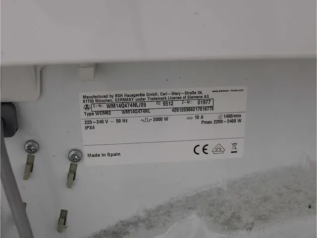 Iq500 isensoric aquastop iqdrive wasmachine & siemens iq300 isensoric selfcleaning condenser droger - afbeelding 5 van  8