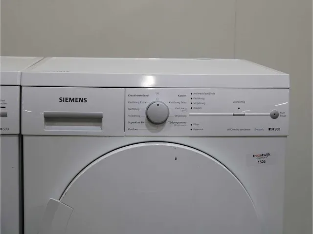 Iq500 isensoric aquastop iqdrive wasmachine & siemens iq300 isensoric selfcleaning condenser droger - afbeelding 6 van  8