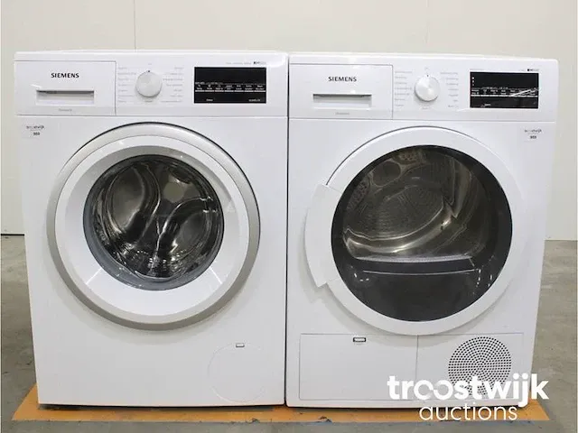 Iq500 isensoric aquastop iqdrive wasmachine & siemens iq500 isensoric bestcollection droger - afbeelding 1 van  8