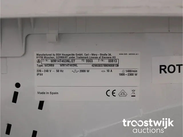 Iq500 isensoric aquastop iqdrive wasmachine & siemens iq500 isensoric bestcollection droger - afbeelding 5 van  8