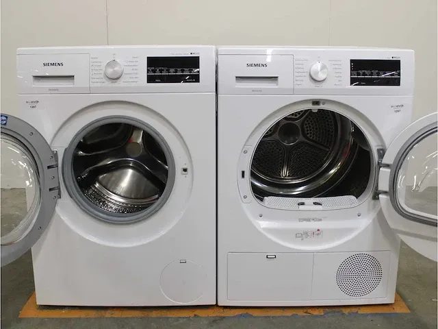 Iq500 isensoric aquastop iqdrive wasmachine & siemens iq500 isensoric droger - afbeelding 2 van  8