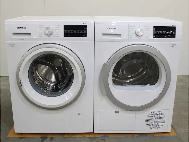 Iq500 isensoric aquastop iqdrive wasmachine & siemens iq500 isensoric droger - afbeelding 1 van  8