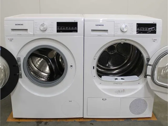 Iq500 isensoric aquastop iqdrive wasmachine & siemens iq500 isensoric droger - afbeelding 2 van  8