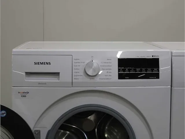 Iq500 isensoric aquastop iqdrive wasmachine & siemens iq500 isensoric droger - afbeelding 3 van  8
