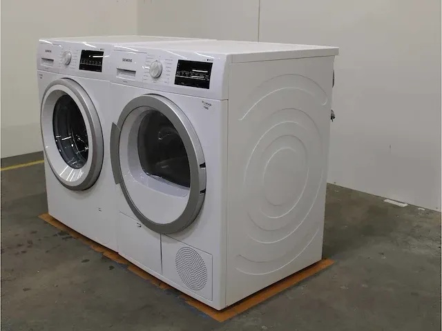 Iq500 isensoric aquastop iqdrive wasmachine & siemens iq500 isensoric droger - afbeelding 7 van  8