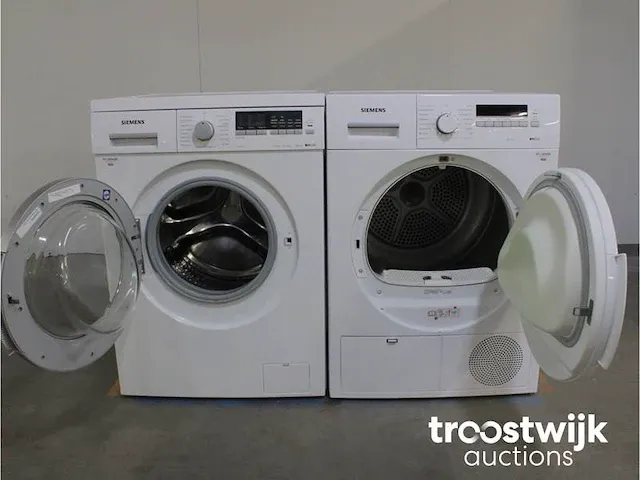 Iq500 isensoric aquastop iqdrive wasmachine & siemens iq500 isensoric droger - afbeelding 2 van  8