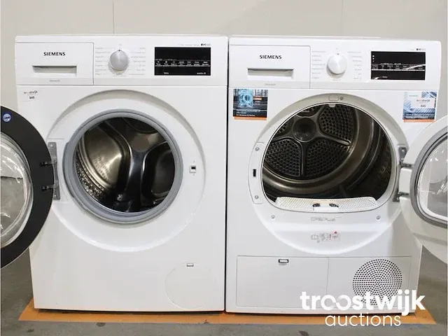 Iq500 isensoric aquastop iqdrive wasmachine & siemens iq500 isensoric droger - afbeelding 2 van  8
