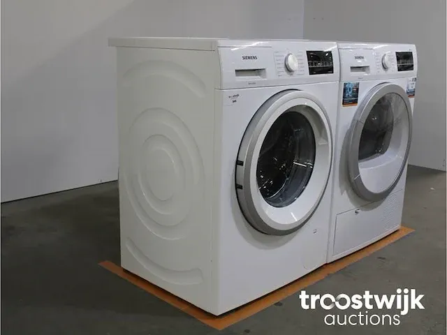 Iq500 isensoric aquastop iqdrive wasmachine & siemens iq500 isensoric droger - afbeelding 4 van  8