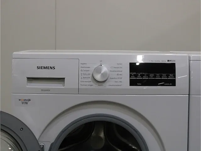 Iq500 isensoric aquastop iqdrive wasmachine & siemens iq500 isensoric selfcleaning condenser droger - afbeelding 3 van  8