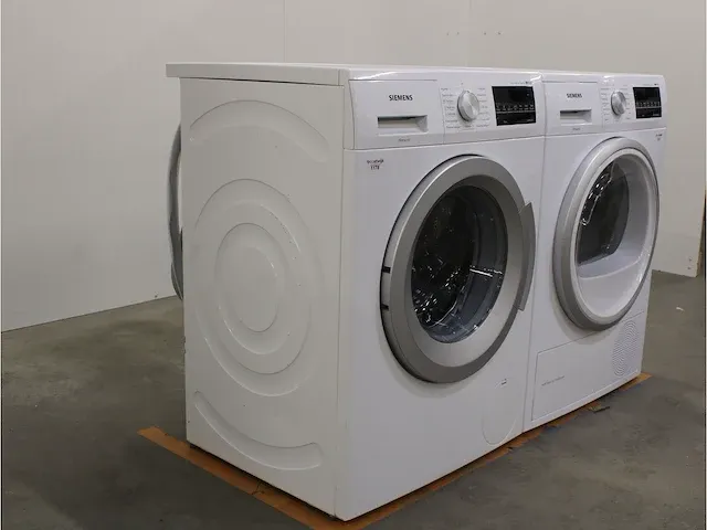 Iq500 isensoric aquastop iqdrive wasmachine & siemens iq500 isensoric selfcleaning condenser droger - afbeelding 4 van  8