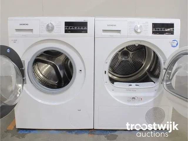 Iq500 isensoric aquastop iqdrive wasmachine & siemens iq500 isensoric selfcleaning condenser droger - afbeelding 2 van  8