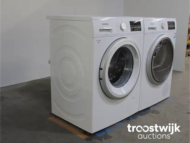 Iq500 isensoric aquastop iqdrive wasmachine & siemens iq500 isensoric selfcleaning condenser droger - afbeelding 4 van  8