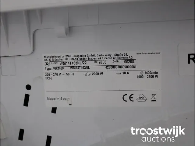 Iq500 isensoric aquastop iqdrive wasmachine & siemens iq500 isensoric selfcleaning condenser droger - afbeelding 5 van  8